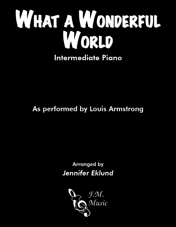 What A Wonderful World (Intermediate Piano)